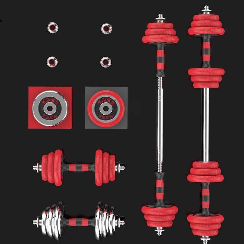 Electroplated Iron Dumbbells for Busy Women — 10 to 50kg Pairs - Fit Plus Now