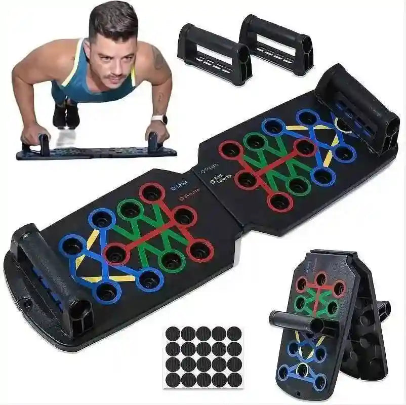 Foldable Push-Up Board for Busy Women – Full Body Strength at Home 4 Fit Plus Now