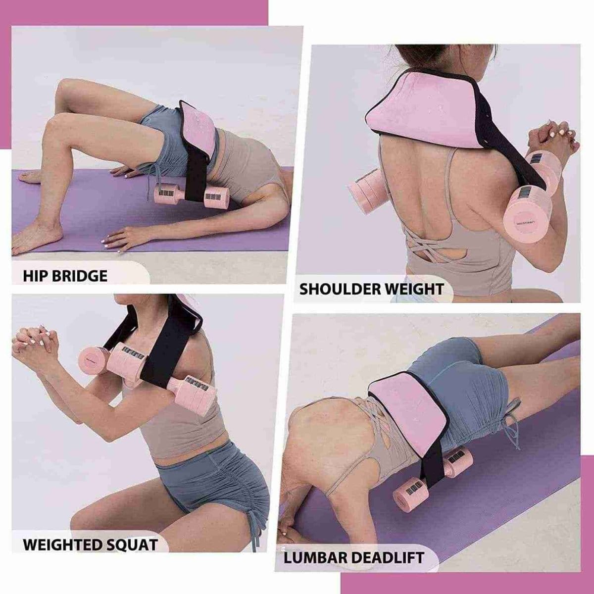 Glute Sculpt Resistance Belt for Home Workouts - Fit Plus Now
