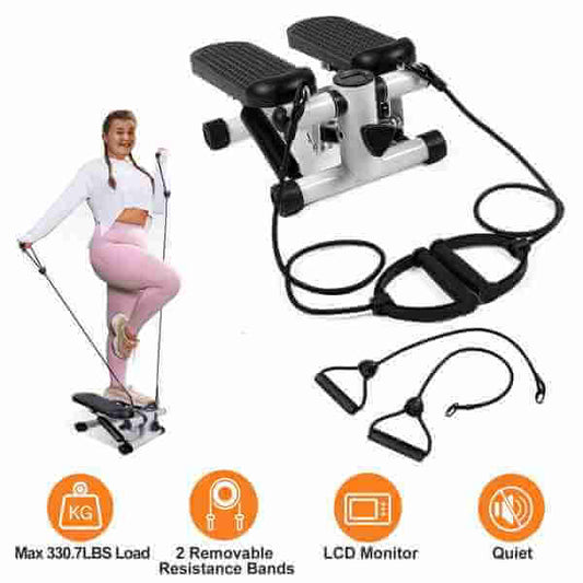 Compact Hydraulic Stepper Machine for Full-Body Fitness 4 Fit Plus Now