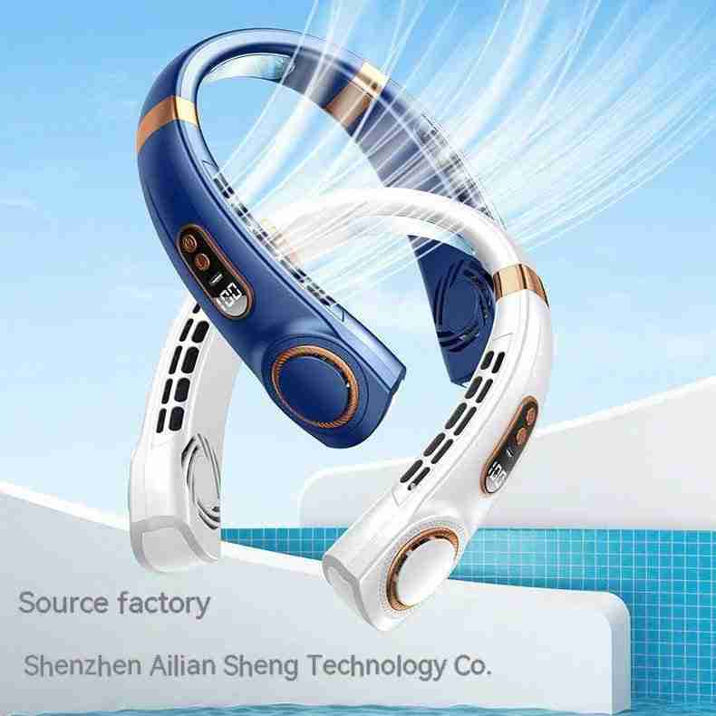 Portable Neck Fan for Busy Women – Stay Cool While You Train - Fit Plus Now