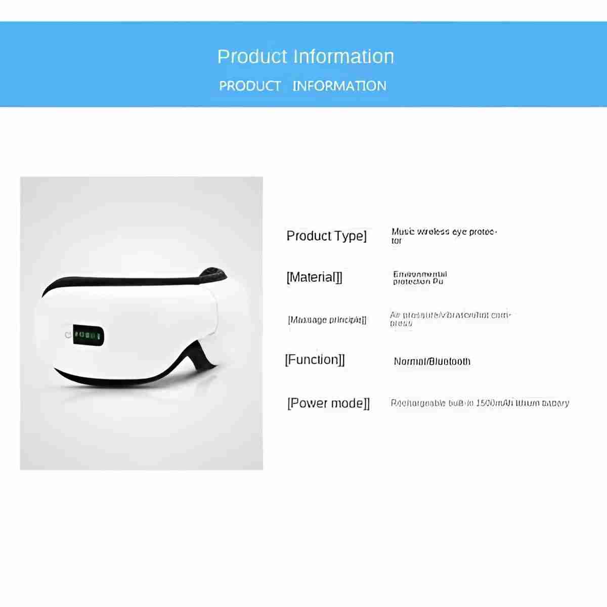 Heated Eye Massager for Stress Relief & Recovery - Fit Plus Now