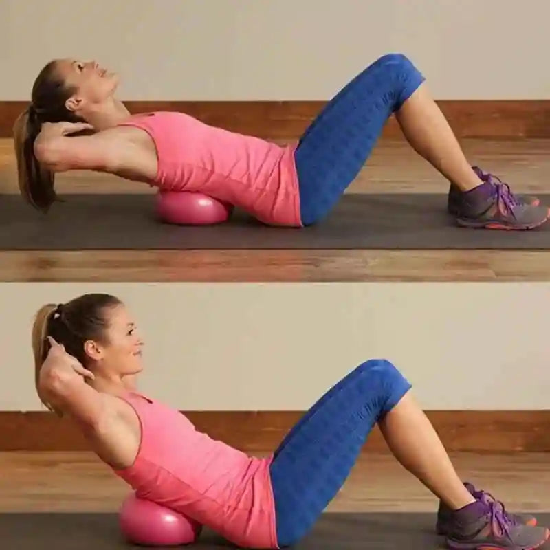 Yoga Balance Ball for Core Strength & Stability Enhancements 4 Fit Plus Now