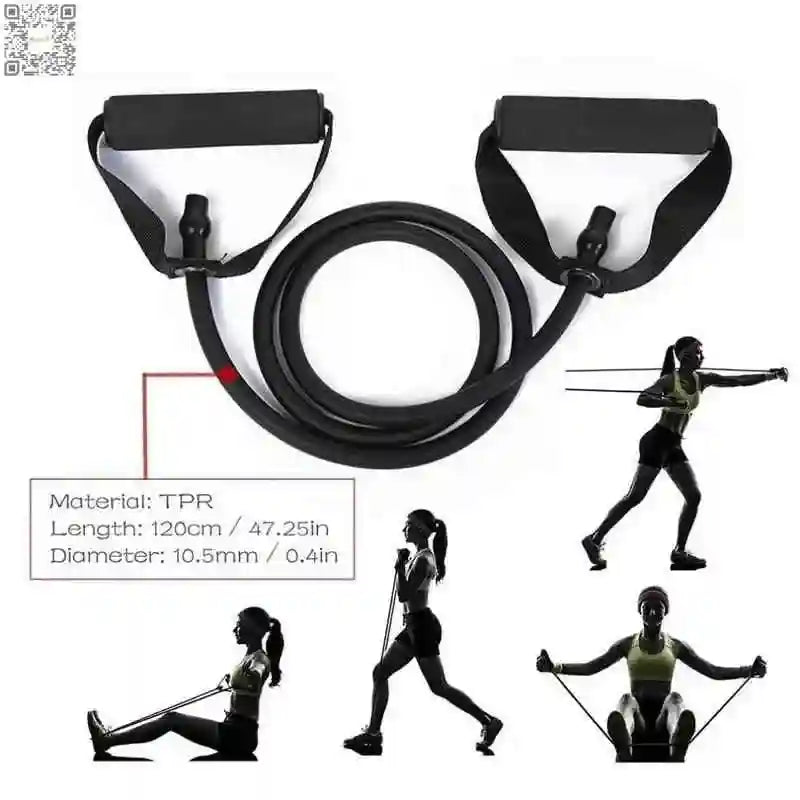 Yoga Resistance Bands for Women – Home Strength - Fit Plus Now