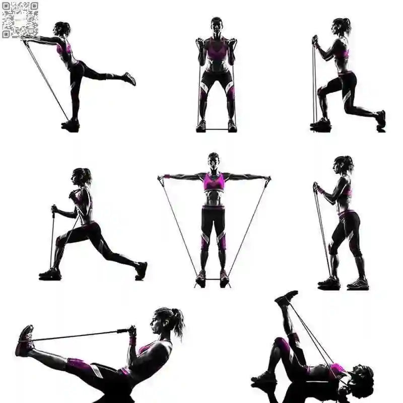 Yoga Resistance Bands for Women – Home Strength - Fit Plus Now