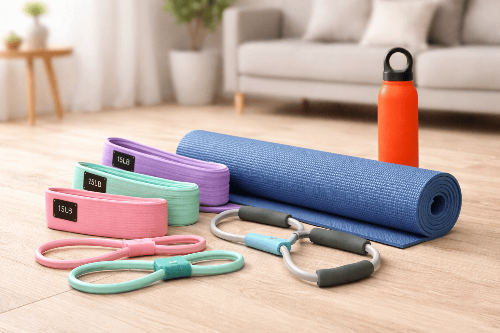 Home Fitness Starter Bundle â€“ Easy Workout for Busy Women Home Fitness Bundle Fit Plus Now