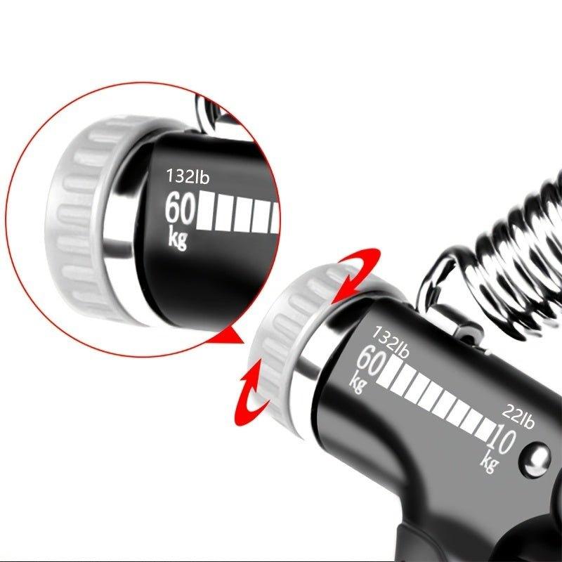 Hand Grip Strength Trainer – Adjustable Resistance for Training & Rehab. - Fit Plus Now