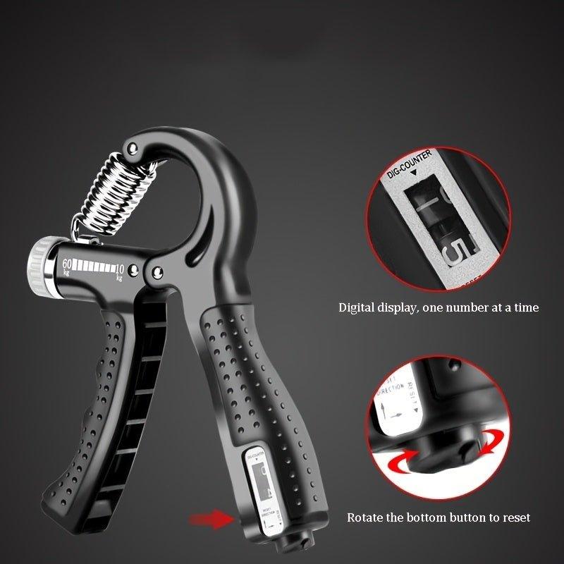 Hand Grip Strength Trainer – Adjustable Resistance for Training & Rehab. - Fit Plus Now
