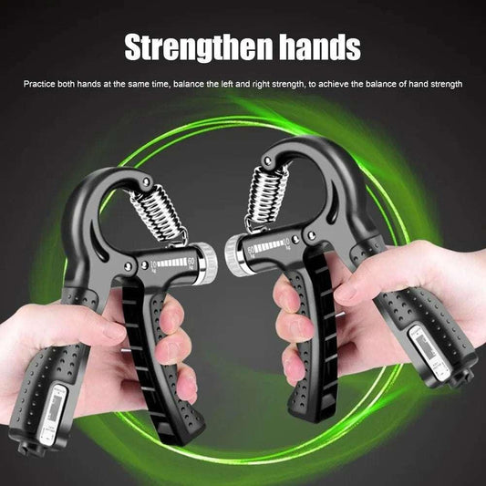 Hand Grip Strength Trainer – Adjustable Resistance for Training & Rehab. - Fit Plus Now