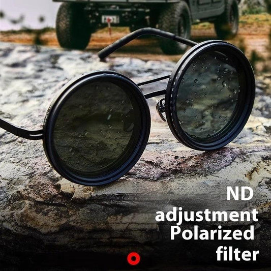 Handmade ND9 Polarized Sunglasses – Adjustable Fit | UV Protection & Style - Fit Plus Now