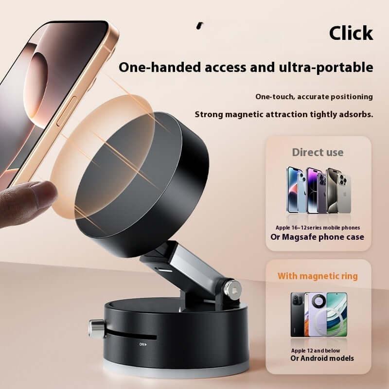 Magnetic Car Phone Holder | Hands-Free Mount" - Fit Plus Now