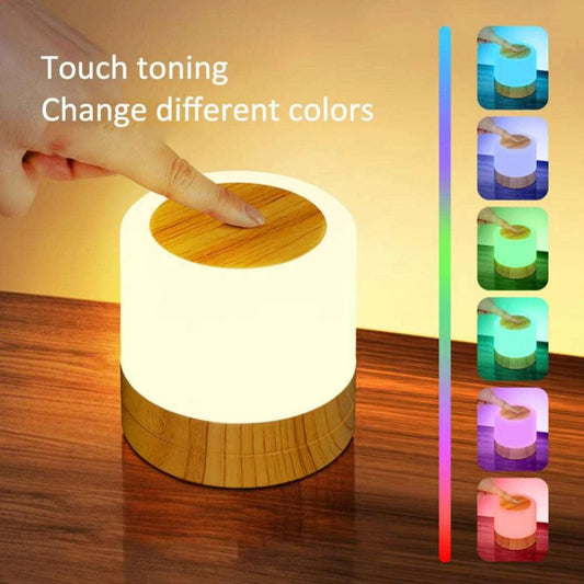 Mini LED Sensor Table Lamp – 1200mAh Rechargeable Night Light for Bedroom & Desk. - Fit Plus Now
