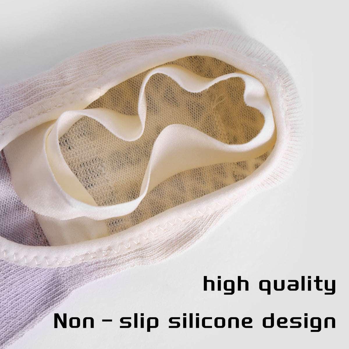 Non-Slip Yoga Socks with Grips – Full Toe Sticky Grip Socks for Yoga, Pilates, Barre & Dance. - Fit Plus Now