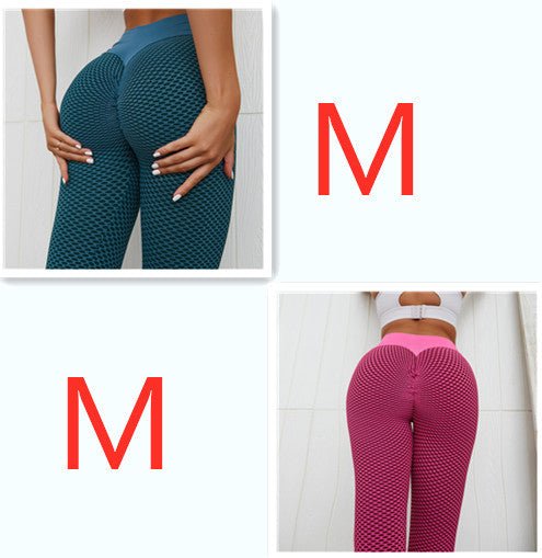 Plaid Leggings Fitness Yoga Pants Women's Seamless High Waist Breathable Gym Leggings - Fit Plus Now