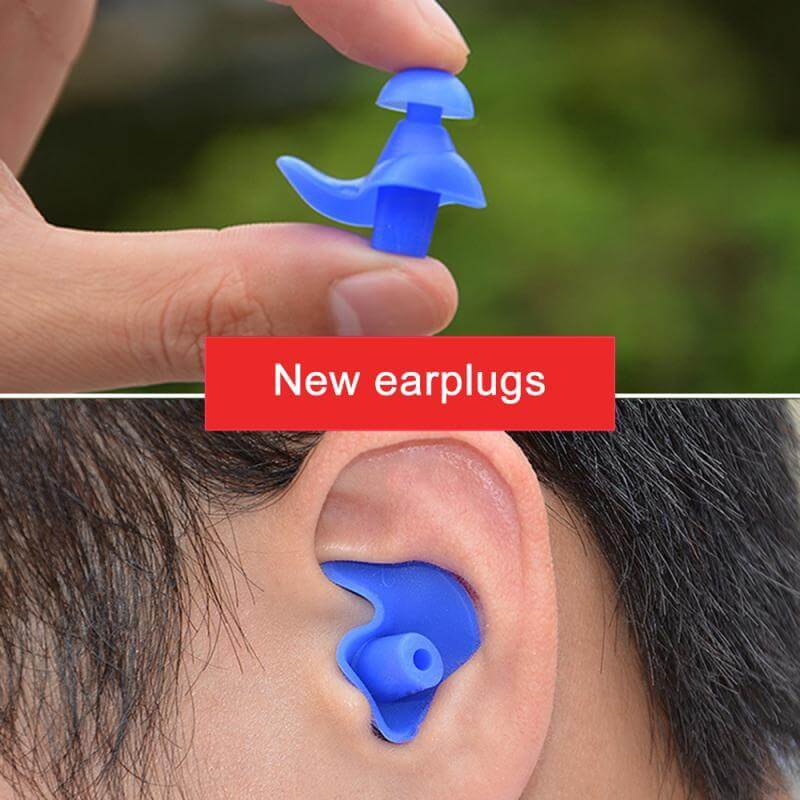 Premium Waterproof Earplugs | Hypoallergenic & Reusable Hearing Protection for Swimming & Diving. - Fit Plus Now