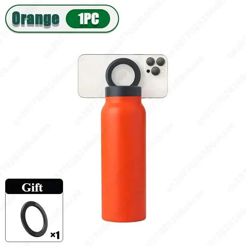 24oz Insulated Water Bottle - BPA-Free Leak-Proof 12-Hour Cold Retention