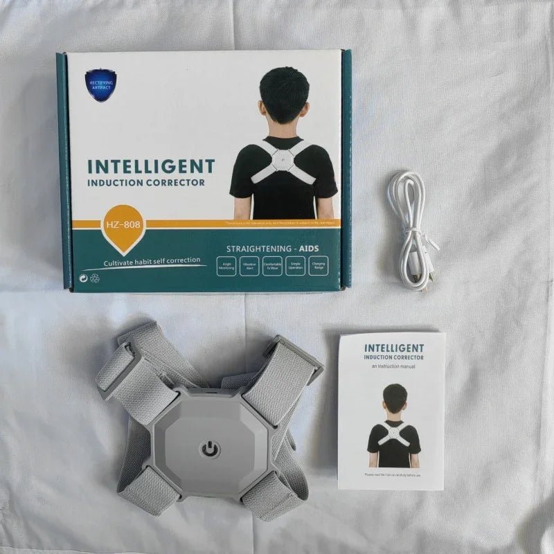 Smart Posture Corrector – Adjustable for Kids & Adults.