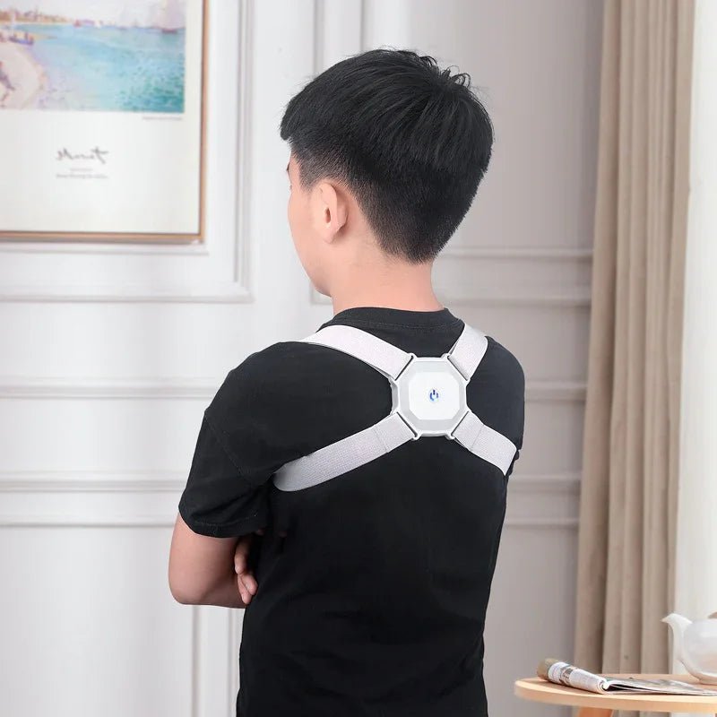 Smart Posture Corrector – Adjustable for Kids & Adults.