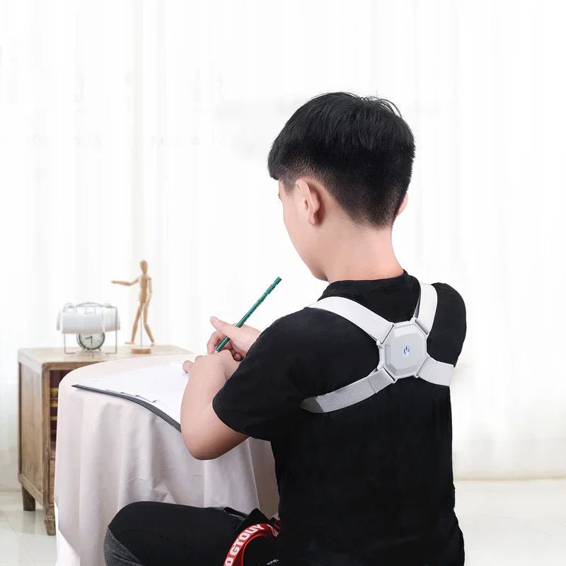 Smart Posture Corrector – Adjustable for Kids & Adults.