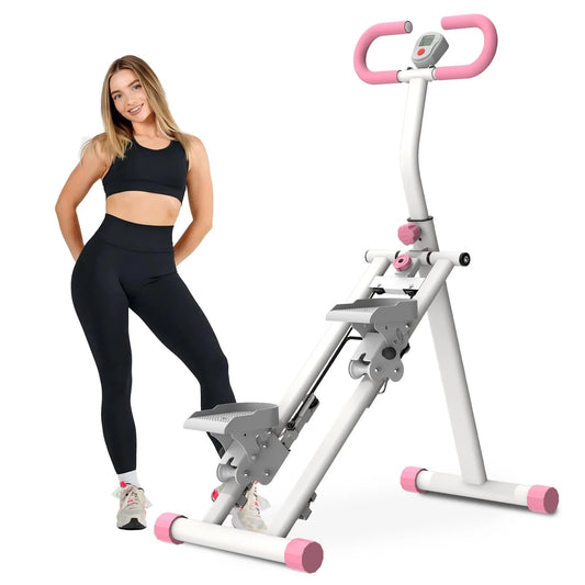 Stair Climber Fitness Machine - Commercial Mountain Climbing Workout Equipment.