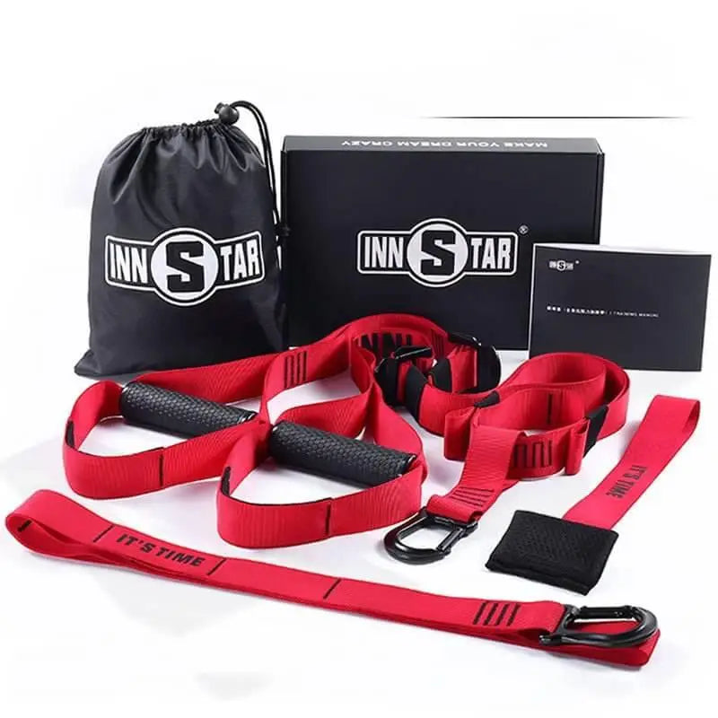 Suspension Training Straps | Full-Body Strength & Core Workout System - Fit Plus Now