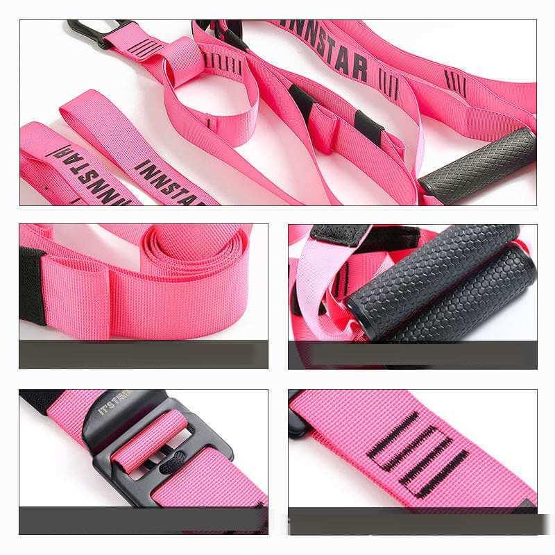 Suspension Training Straps – Ultimate Full-Body Workout System for Strength, Core & Functional Training. - Fit Plus Now