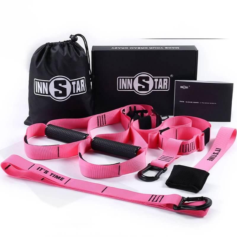 Suspension Training Straps – Ultimate Full-Body Workout System for Strength, Core & Functional Training. - Fit Plus Now