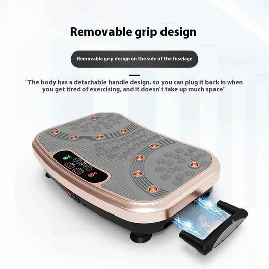 Vibration Power Plate – Lazy Standing Waist Slimming Machine for Belly Fat & Weight Loss.