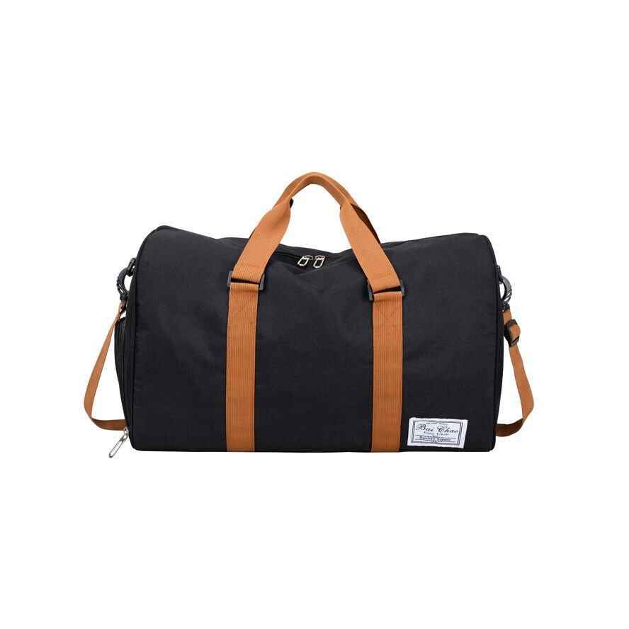 Waterproof Duffle Travel Bag with Shoe Compartment.