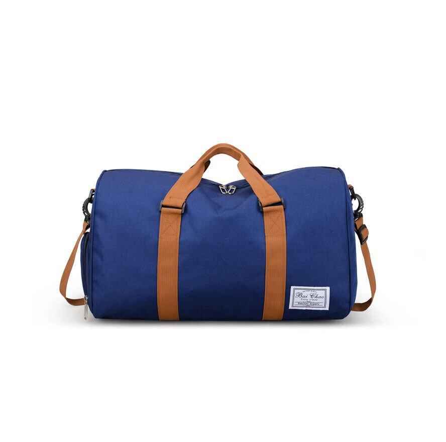 Waterproof Duffle Travel Bag with Shoe Compartment.