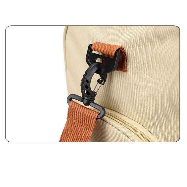 Waterproof Duffle Travel Bag with Shoe Compartment.