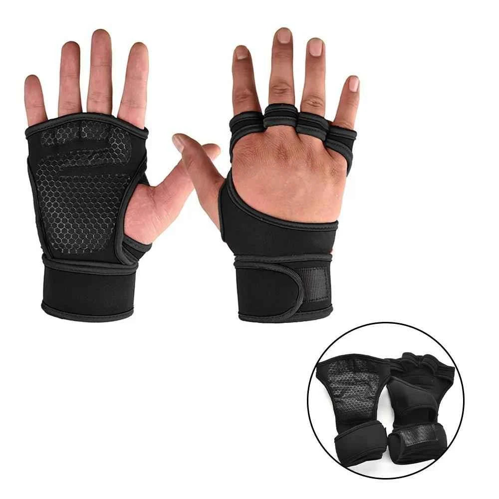 Workout Gloves with Wrist Support | Gym Gloves for Men & Women.